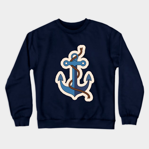 marine Crewneck Sweatshirt by hatem